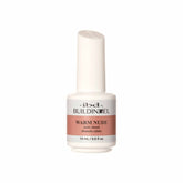 ibd Building Gel Warm Nude in 14mL bottle, soak-off hard gel nail extension in a warm nude shade for natural nails.
